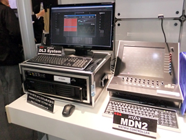 「データロガーシステム DL3 System」「出力マトリクスコントローラー MDN2」